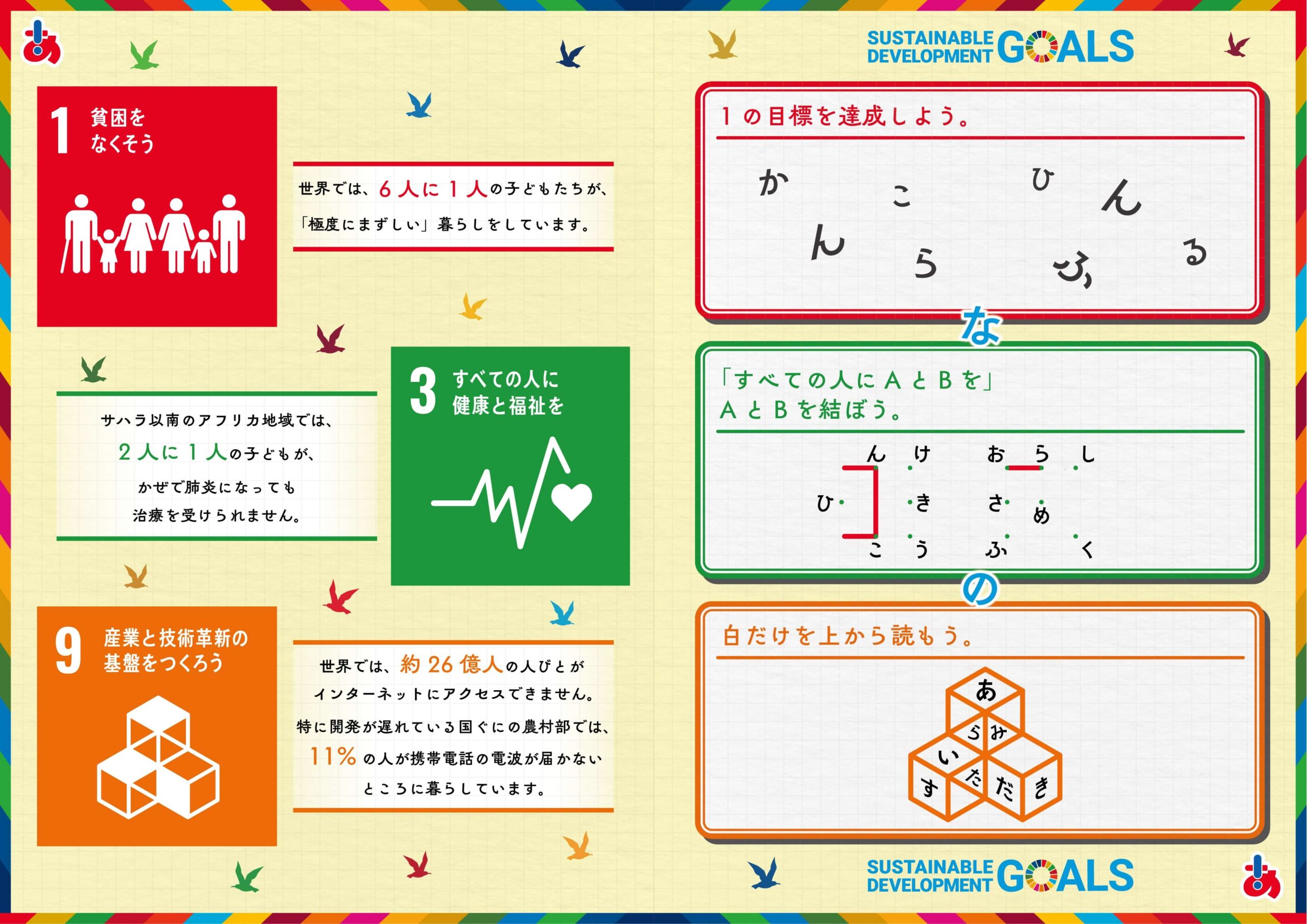 SDGs×謎解きのサンプル問題